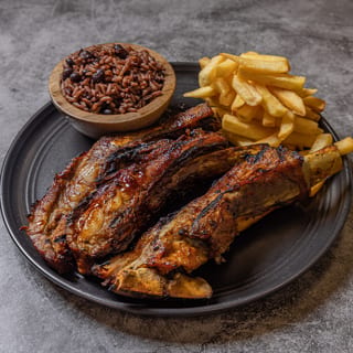 Grilled Chicken & Ribs