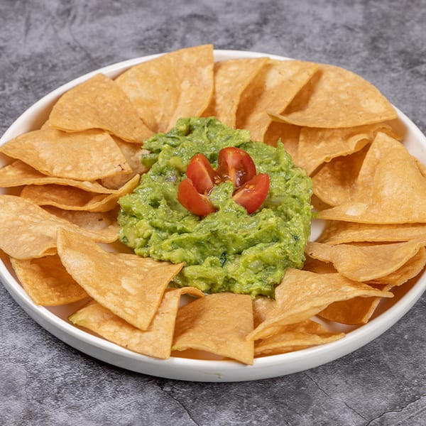 GUAC AND CHIPS.