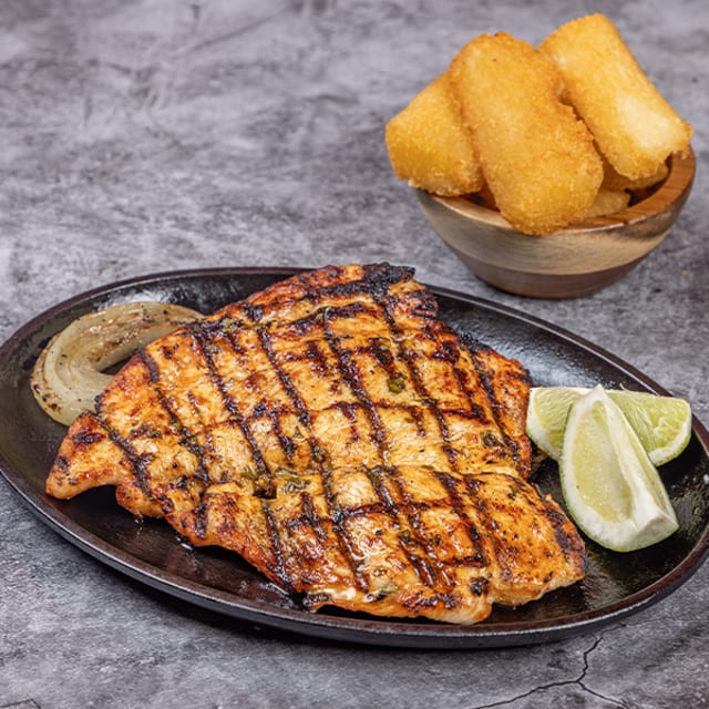 GRILLED CHICKEN BREAST.