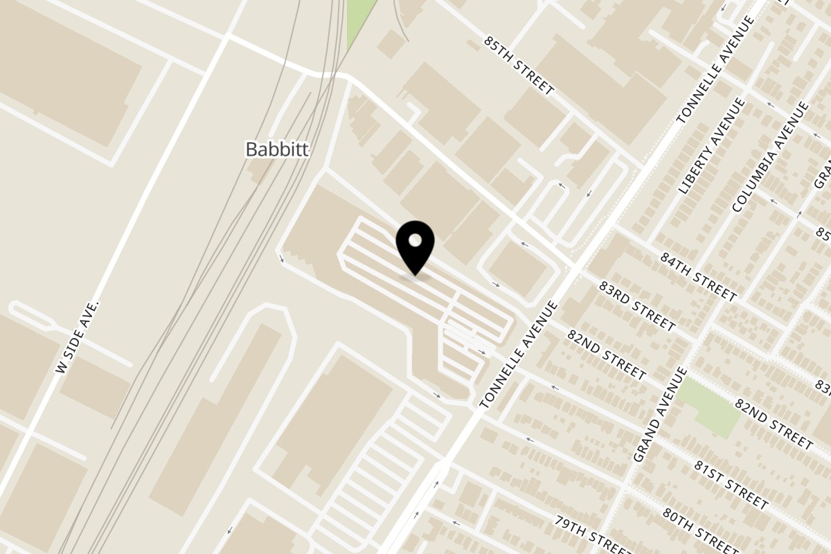 Map showing the location of El Pollo Supremo North Bergen on 8101 Tonnelle Ave in North Bergen